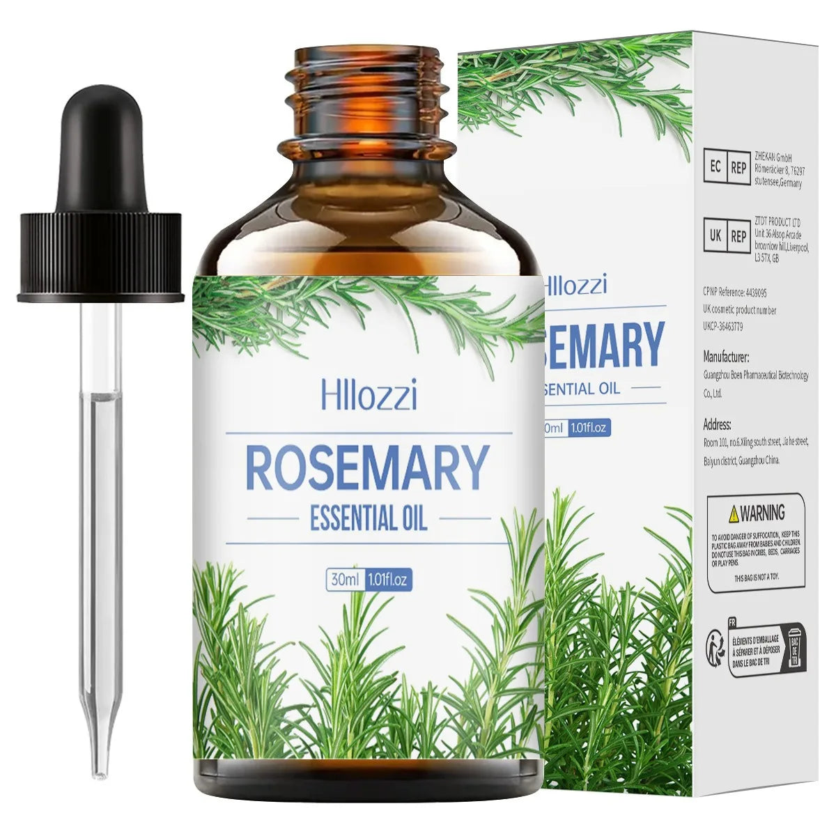 Aromatherapy Massage Oil Rose Rosemary Lavender Face Body Skin Massage Oil